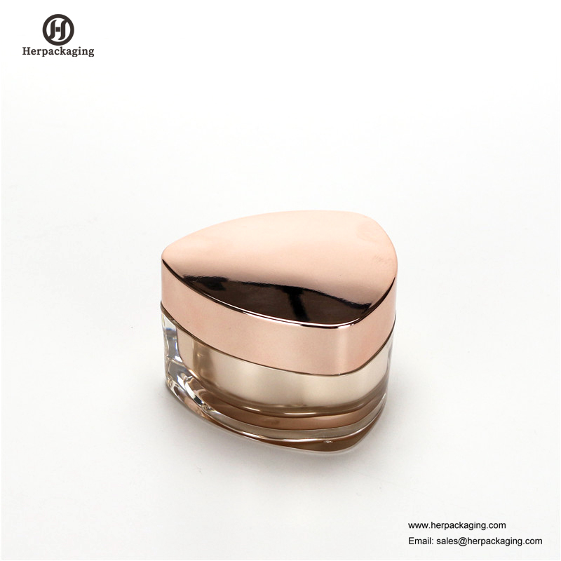 HXL219 luxe ronde lege acryl cosmetische pot