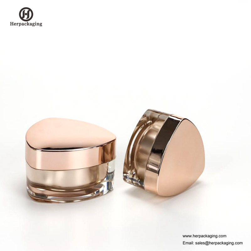 HXL219 luxe ronde lege acryl cosmetische pot