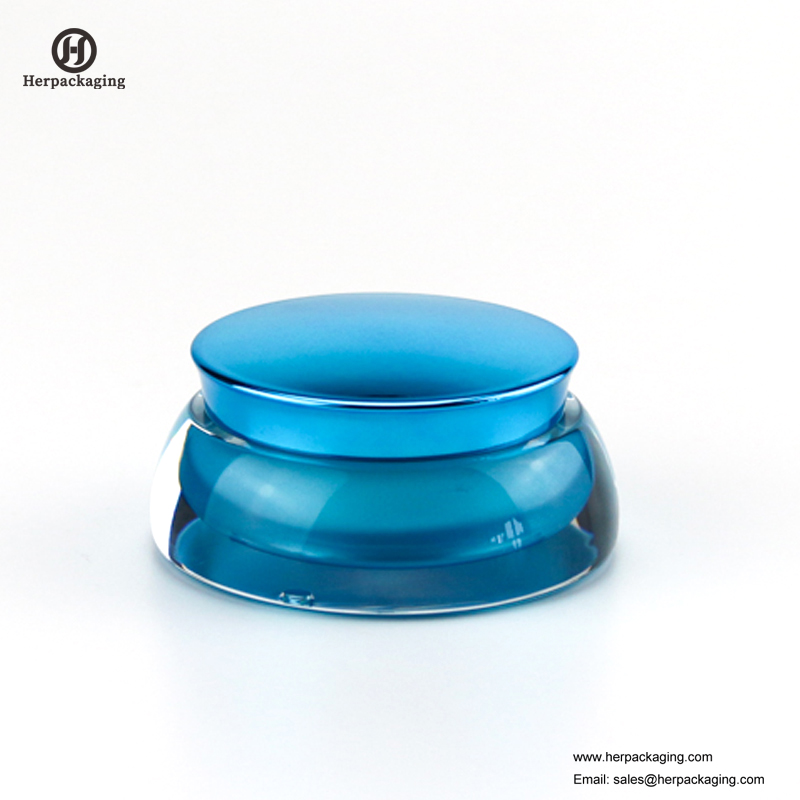 HXL222 luxe ronde lege acryl cosmetische pot