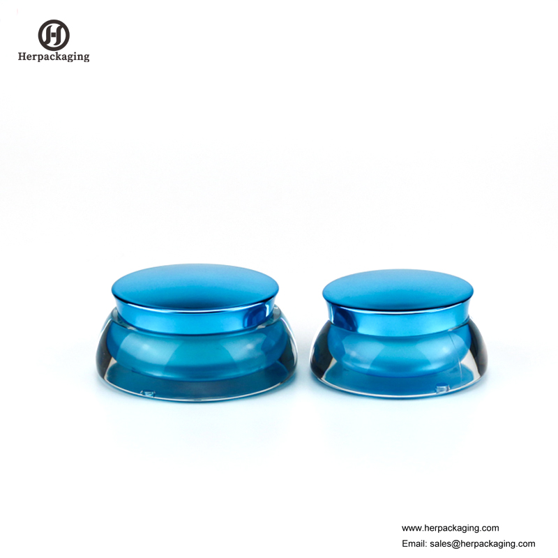 HXL222 luxe ronde lege acryl cosmetische pot