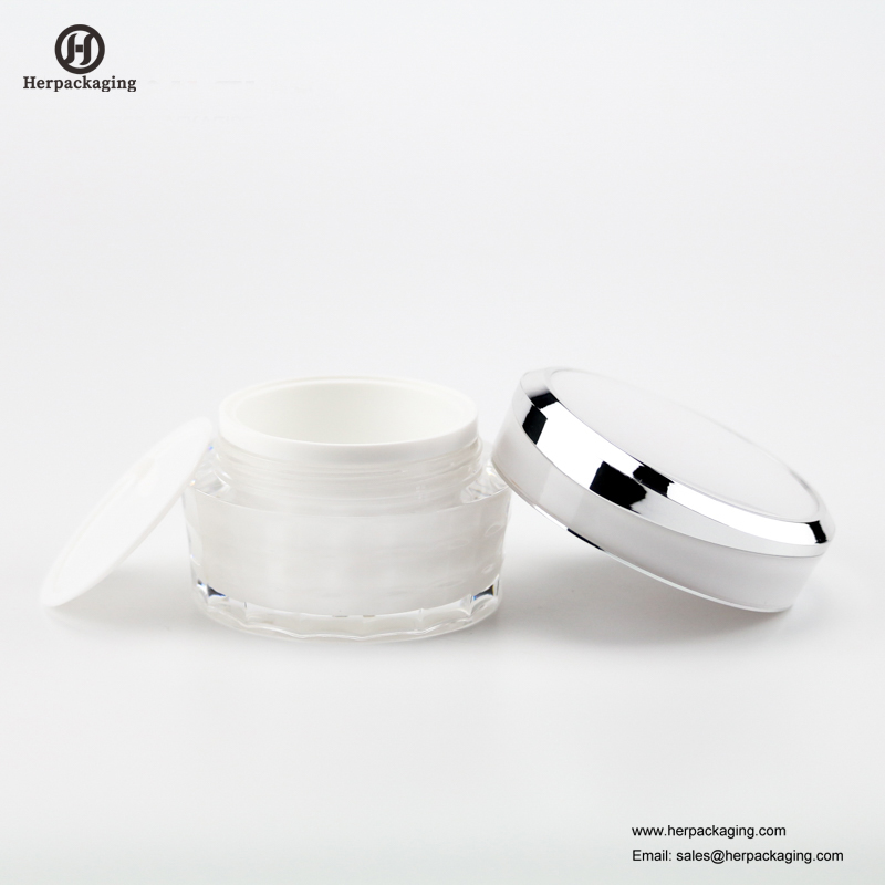 HXL227A luxe ronde lege cosmetische glazen pot