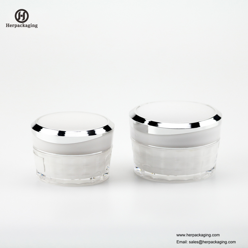 HXL227A luxe ronde lege cosmetische glazen pot