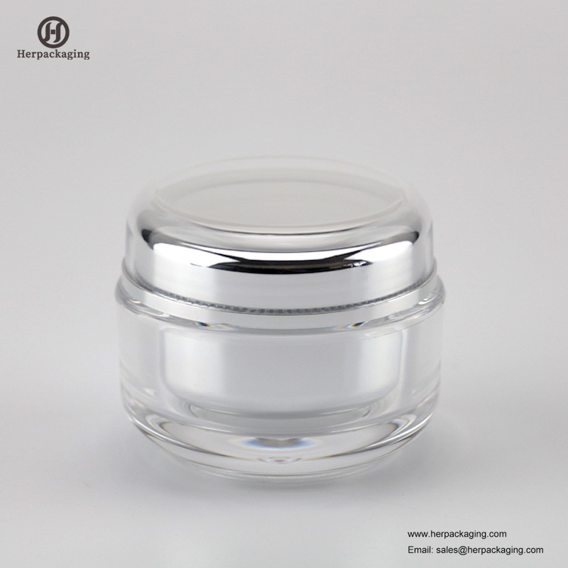 HXL228 luxe ronde lege acryl cosmetische pot