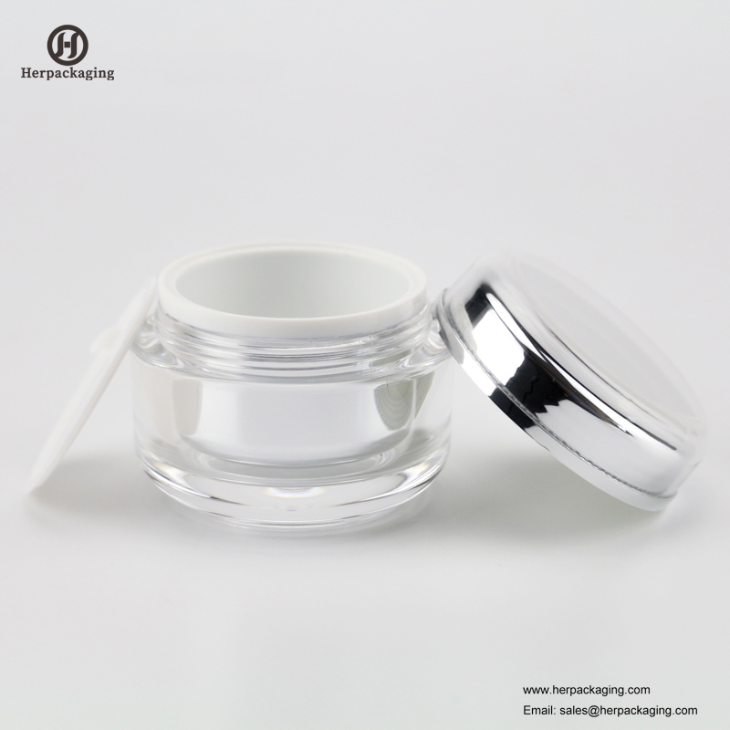 HXL228 luxe ronde lege acryl cosmetische pot