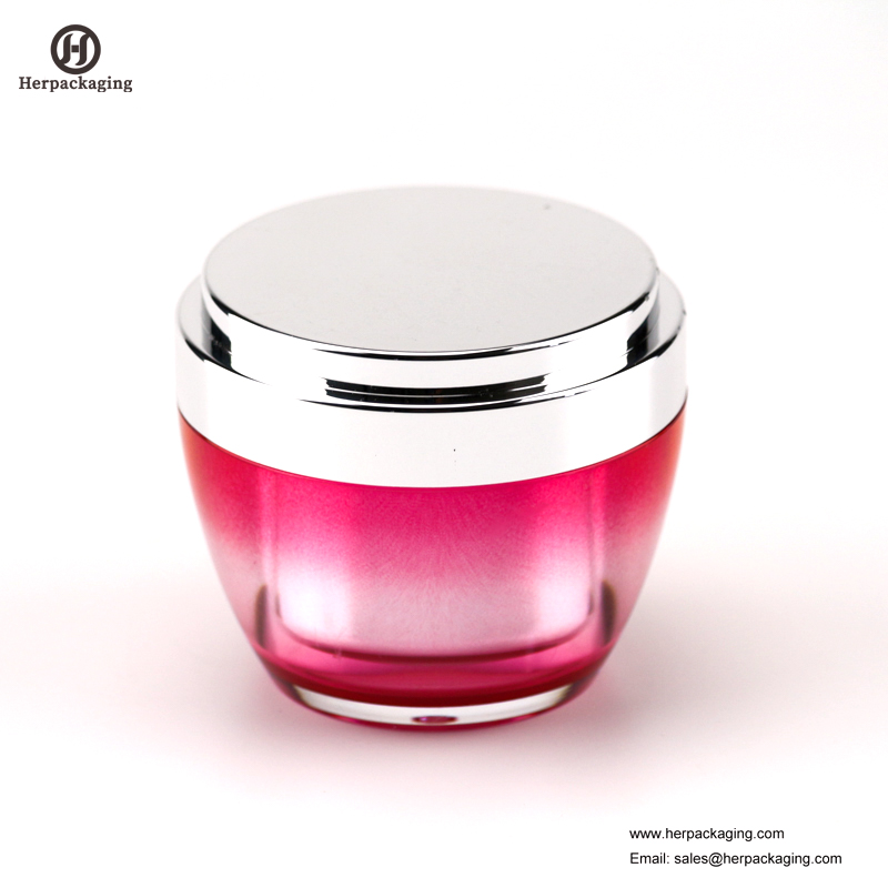 HXL232B Ronde lege cosmetische pot Dubbelwandige container Huidverzorgingspot
