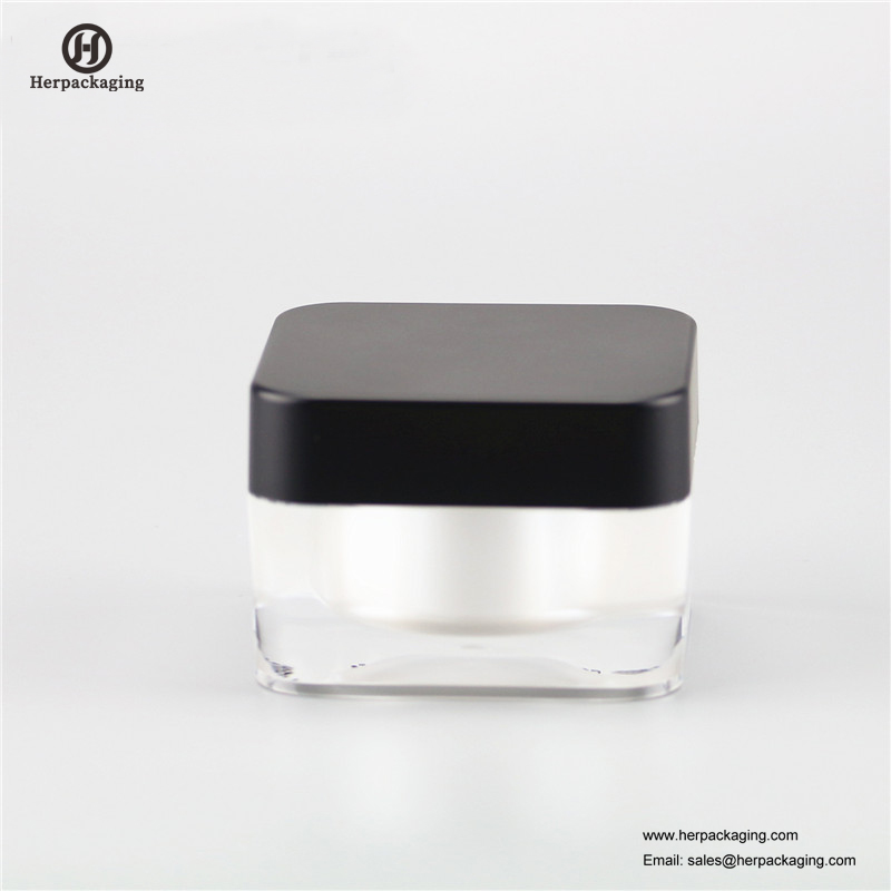 HXL234 luxe ronde lege acryl cosmetische pot