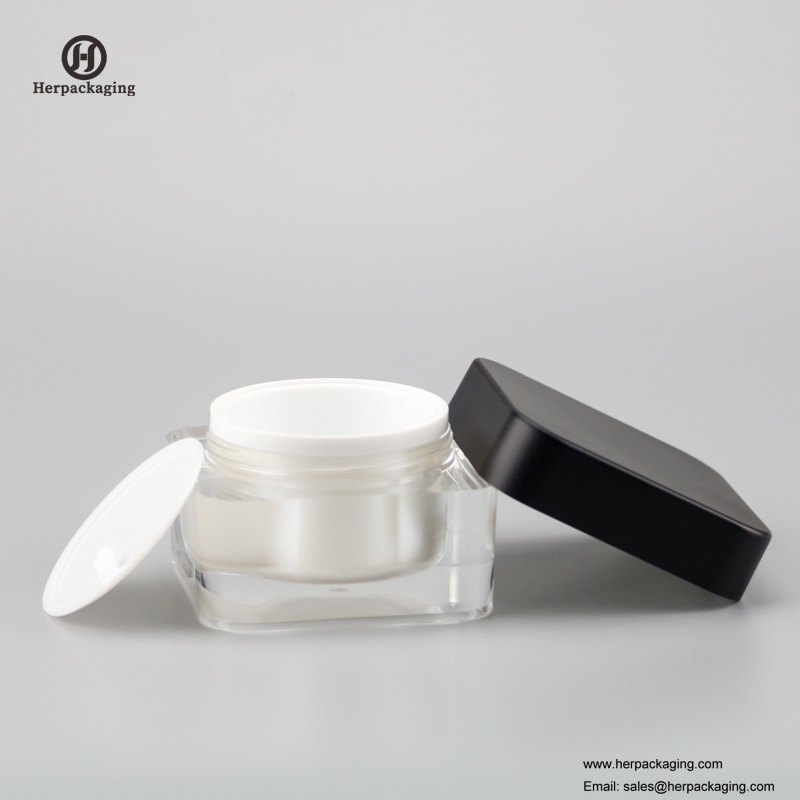 HXL234 luxe ronde lege acryl cosmetische pot