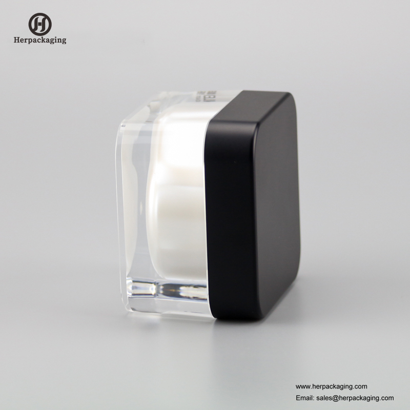 HXL234 luxe ronde lege acryl cosmetische pot