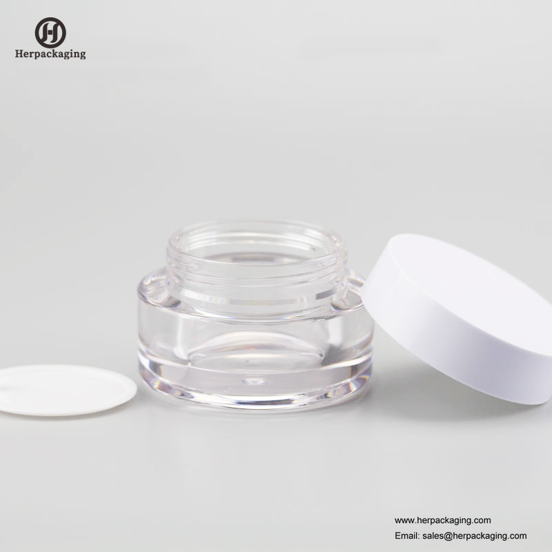 HXL237A luxe ronde lege acryl cosmetische pot