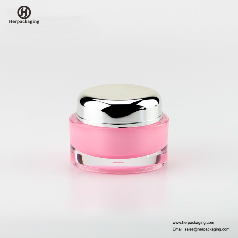 HXL2110 luxe ronde lege acryl cosmetische pot