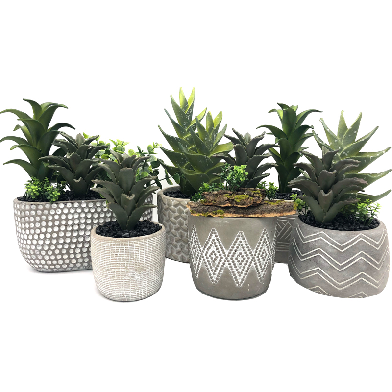 Kunstmatig Realistisch Succulent Aloë Vera Plant Tropisch Kantoor Tuin Home Decor