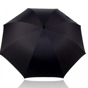 27 inch UPF 50+ UV-bescherming zilveren coating fan paraplu