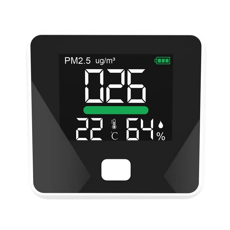 Dienmern DM103B Luchtkwaliteitsmeter Laser PM2.5 Detectietester Gasmonitor / Gasanalysator / Temperatuurvochtigheidsmeter Diagnostiek