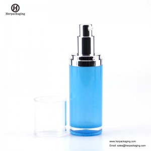 HXL312 Lege acryl airless crème en lotionfles cosmetische verpakking verpakking voor huidverzorging