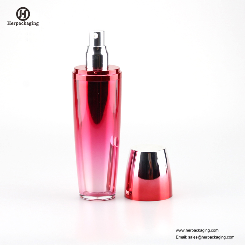 HXL315A Lege acryl airless crème en lotionfles cosmetische verpakking verpakking voor huidverzorging