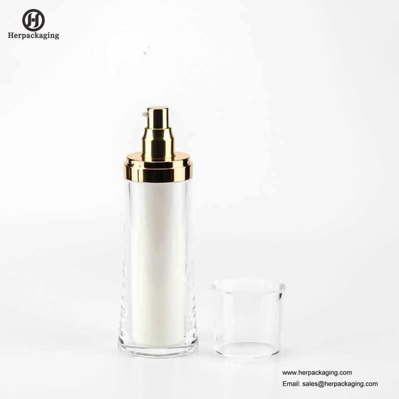 HXL316 Lege acryl airless crème en lotionfles cosmetische verpakking verpakking voor huidverzorging