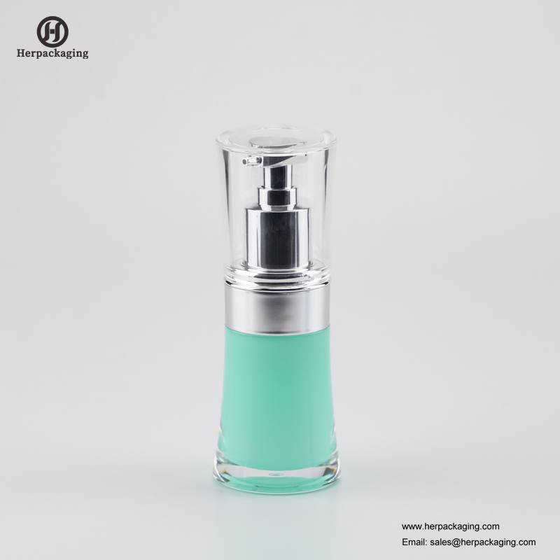 HXL317 Lege acryl airless crème en lotionfles cosmetische verpakking verpakking voor huidverzorging