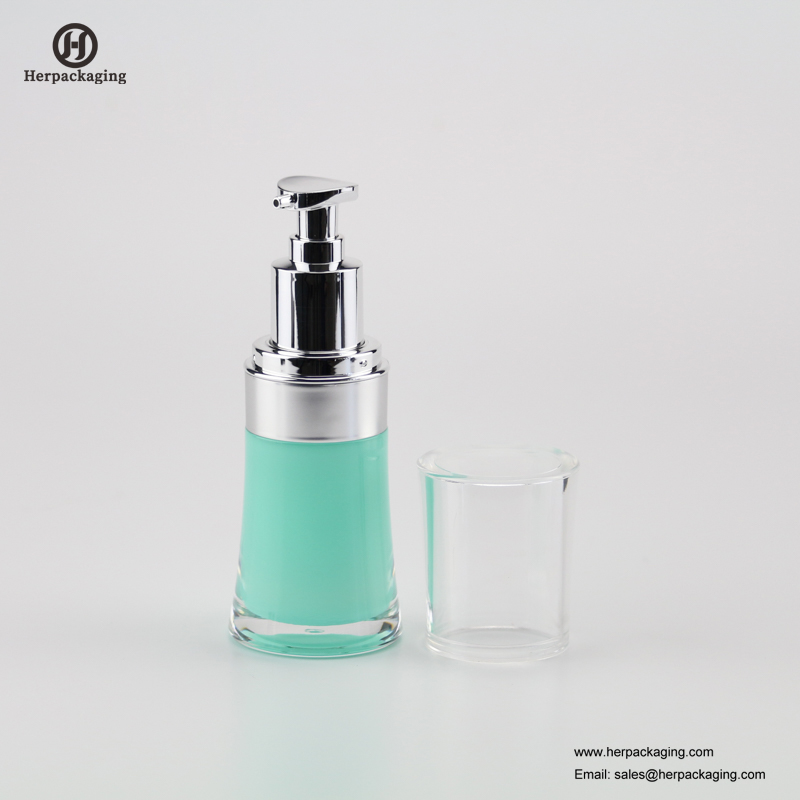 HXL317 Lege acryl airless crème en lotionfles cosmetische verpakking verpakking voor huidverzorging