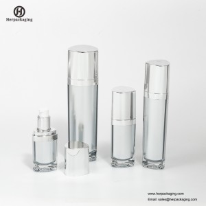 HXL318 Lege acryl airless crème en lotionfles cosmetische verpakking verpakking voor huidverzorging