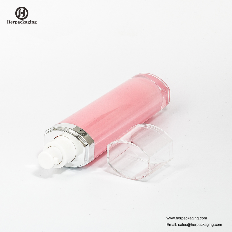 HXL319 Lege acryl airless crème en lotionfles cosmetische verpakking verpakking voor huidverzorging
