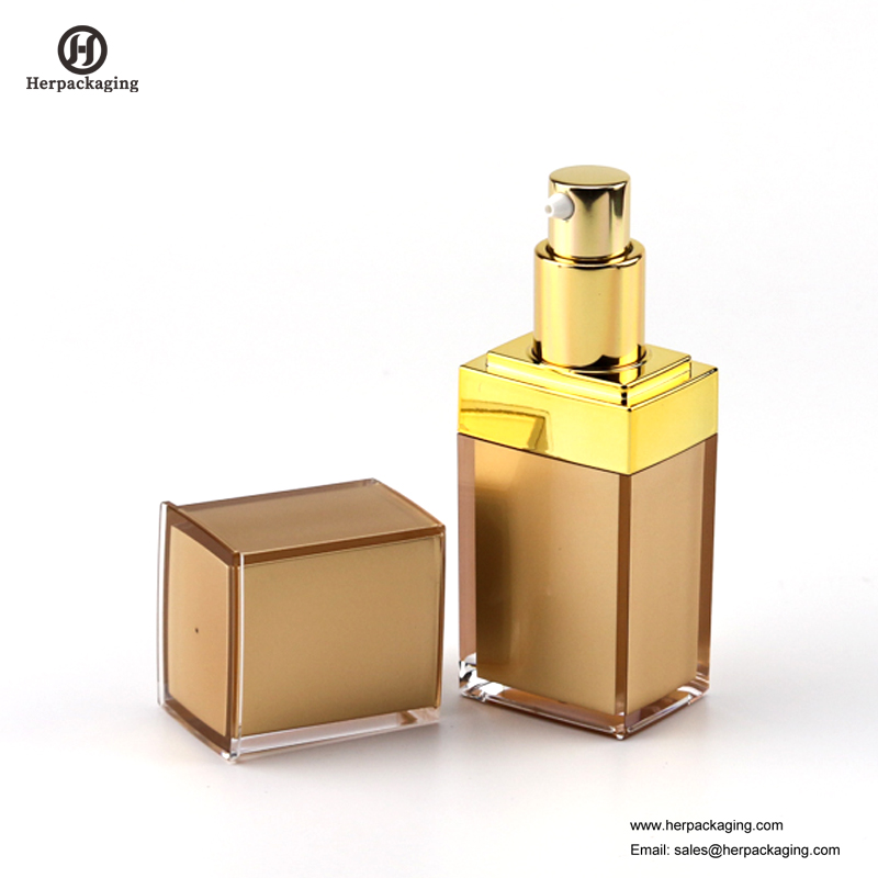 HXL324 Lege acryl airless crème en lotionfles cosmetische verpakking verpakking voor huidverzorging