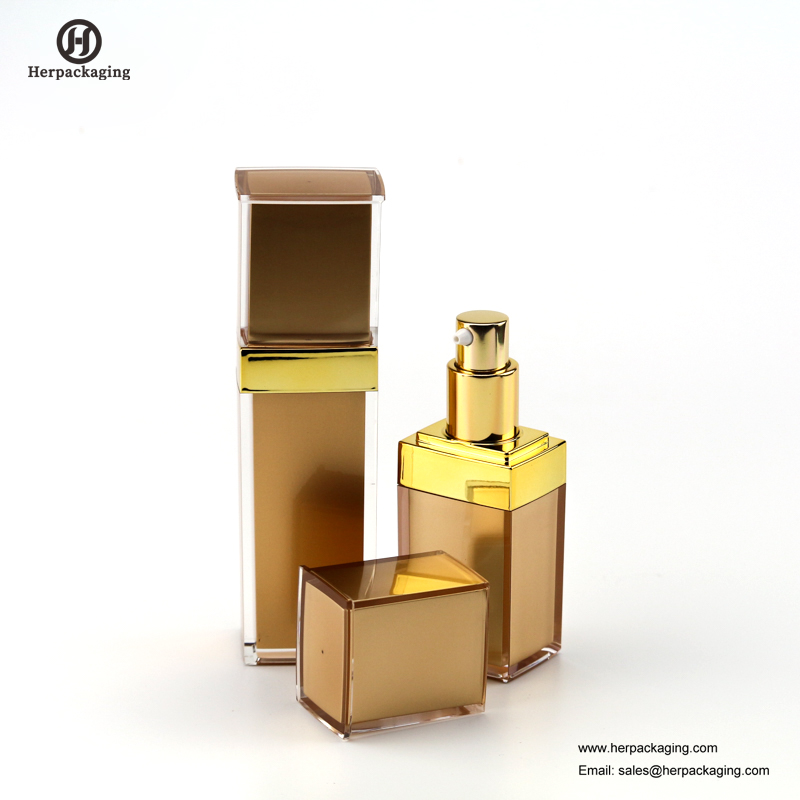 HXL324 Lege acryl airless crème en lotionfles cosmetische verpakking verpakking voor huidverzorging