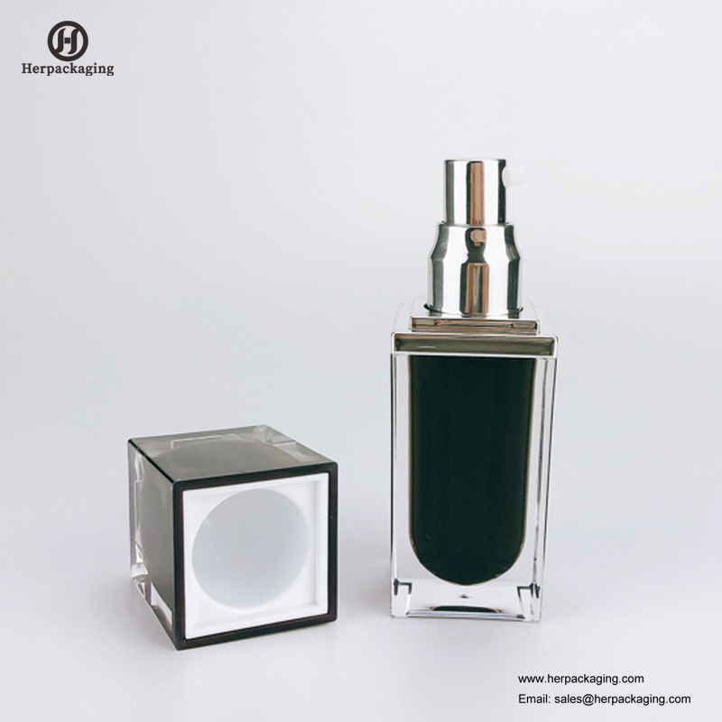 HXL326 Lege acryl airless crème en lotionfles cosmetische verpakking verpakking voor huidverzorging