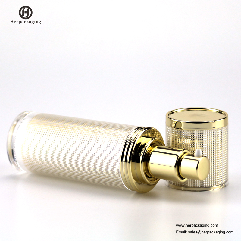 HXL329 Lege acryl airless crème en lotionfles cosmetische verpakking verpakking voor huidverzorging