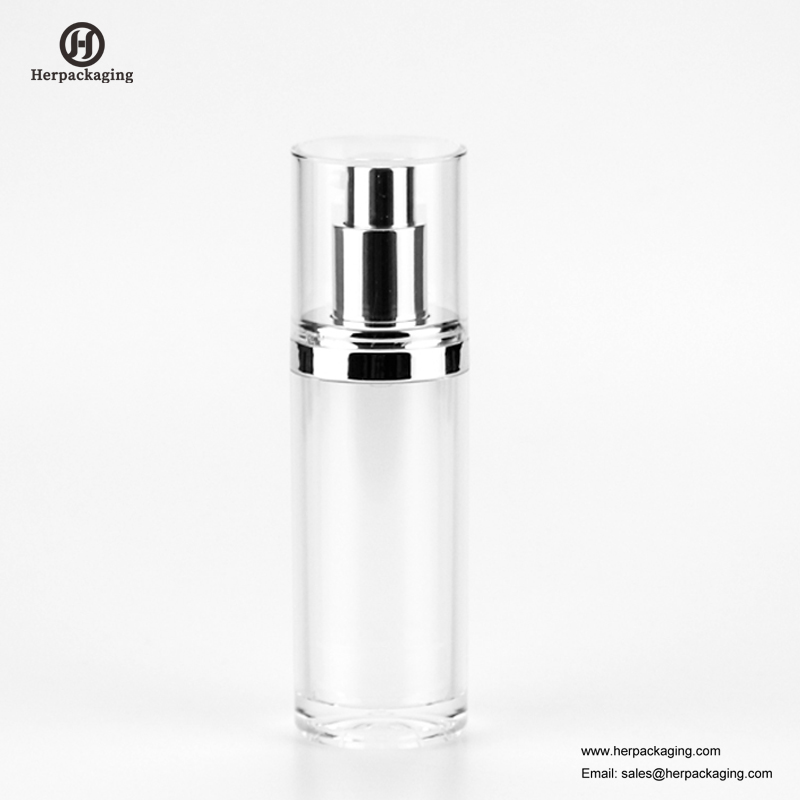 HXL412 Lege acryl airless crème en lotionfles cosmetische verpakking verpakking voor huidverzorging