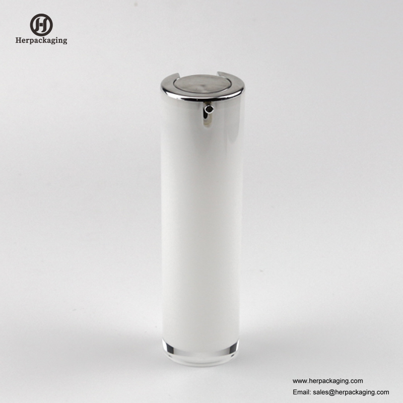 HXL413 Lege acryl airless crème en lotionfles cosmetische verpakking verpakking voor huidverzorging