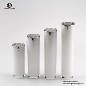 HXL413 Lege acryl airless crème en lotionfles cosmetische verpakking verpakking voor huidverzorging