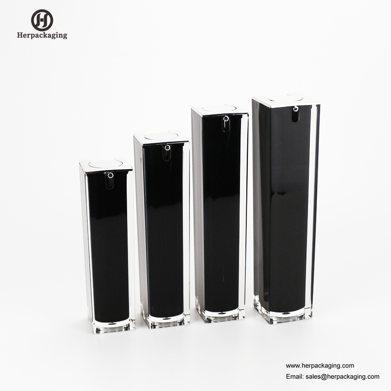 HXL414 Lege acryl airless crème en lotionfles cosmetische verpakking verpakking voor huidverzorging