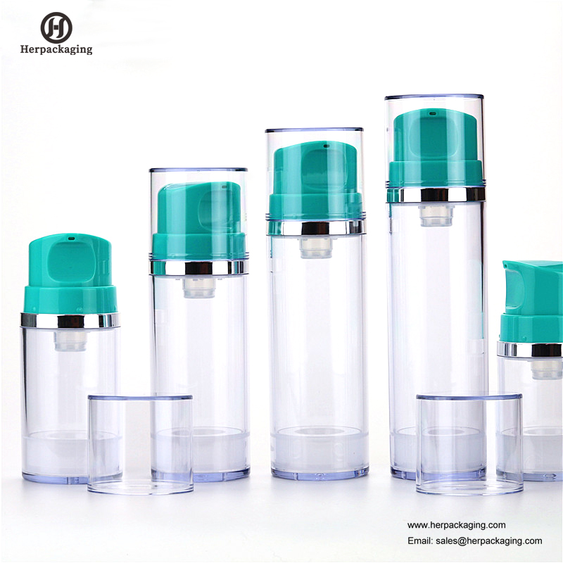 HXL415 Lege acryl airless crème en lotionfles cosmetische verpakking verpakking voor huidverzorging