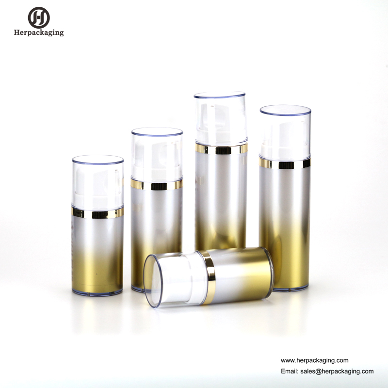 HXL415A Lege acryl airless crème en lotionfles cosmetische verpakking verpakking voor huidverzorging