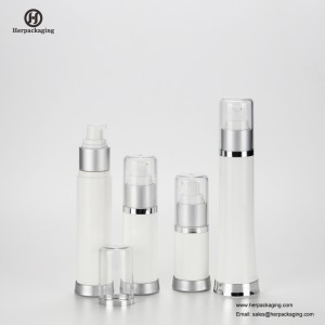 HXL423 Lege acryl airless crème en lotionfles cosmetische verpakking verpakking voor huidverzorging