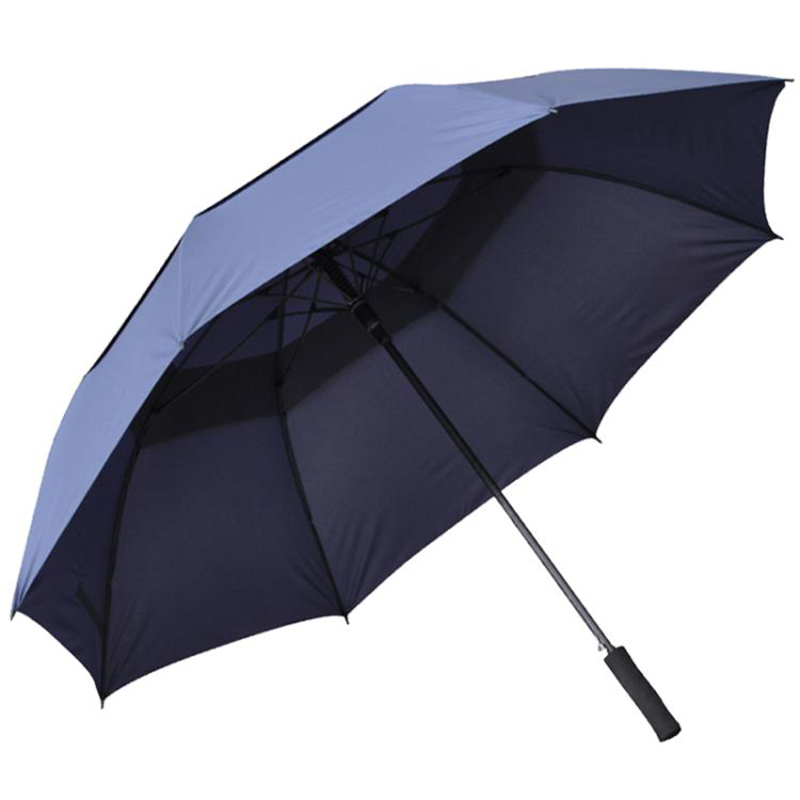 Automatische open paraplu met dubbel bedrukte golfparaplu op maat