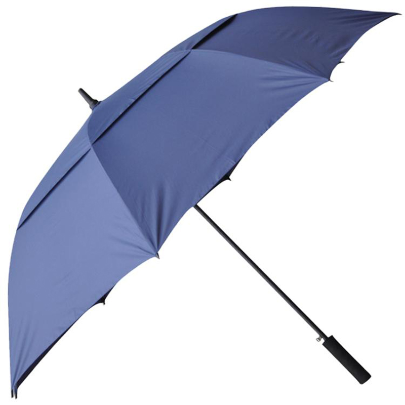 Automatische open paraplu met dubbel bedrukte golfparaplu op maat
