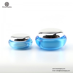 HXL226 luxe ronde lege acryl cosmetische pot