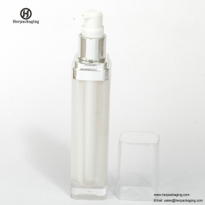 HXL3110 Lege acryl airless crème en lotionfles cosmetische verpakking verpakking voor huidverzorging