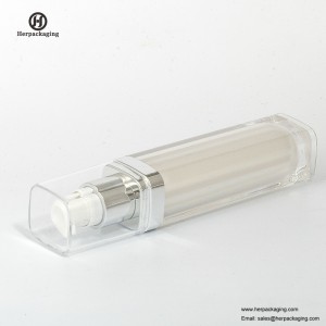 HXL3110 Lege acryl airless crème en lotionfles cosmetische verpakking verpakking voor huidverzorging