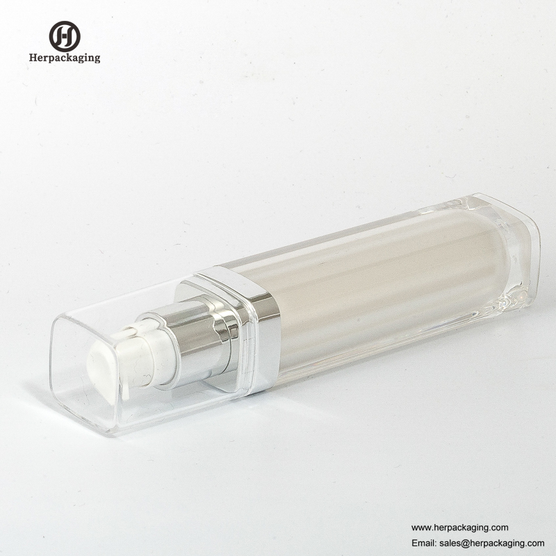 HXL3110 Lege acryl airless crème en lotionfles cosmetische verpakking verpakking voor huidverzorging