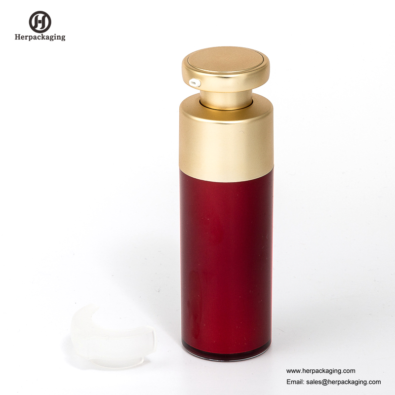 HXL3210 Lege acryl airless crème en lotionfles cosmetische verpakking verpakking voor huidverzorging