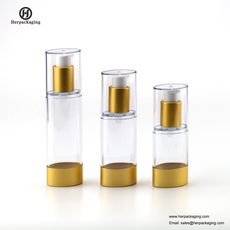 HXL4110 Lege acryl airless crème en lotionfles cosmetische verpakking verpakking voor huidverzorging
