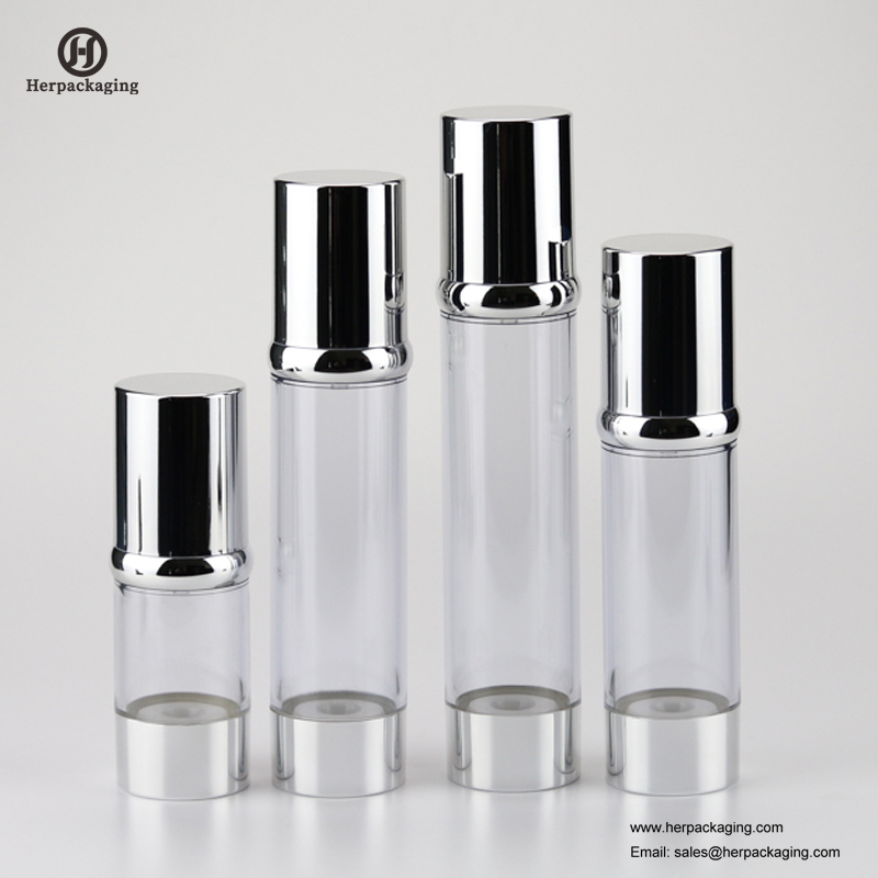 HXL4210 Lege acryl airless crème en lotionfles cosmetische verpakking verpakking voor huidverzorging
