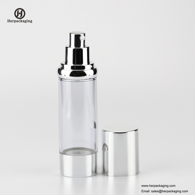 HXL4210 Lege acryl airless crème en lotionfles cosmetische verpakking verpakking voor huidverzorging