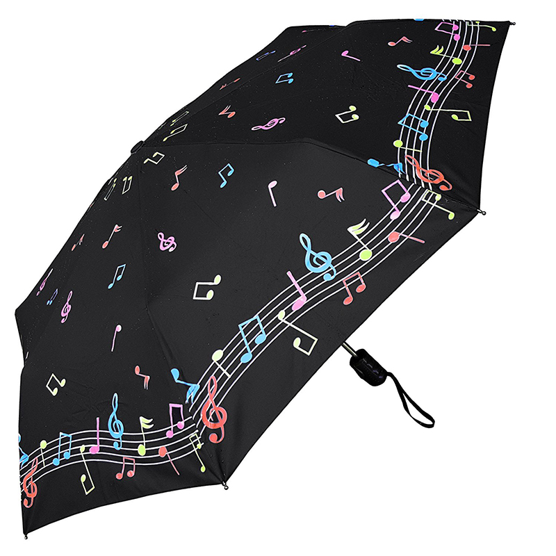 Marketingproducten Topkwaliteit magie Veranderende kleur Sublimatie 3-voudige paraplu