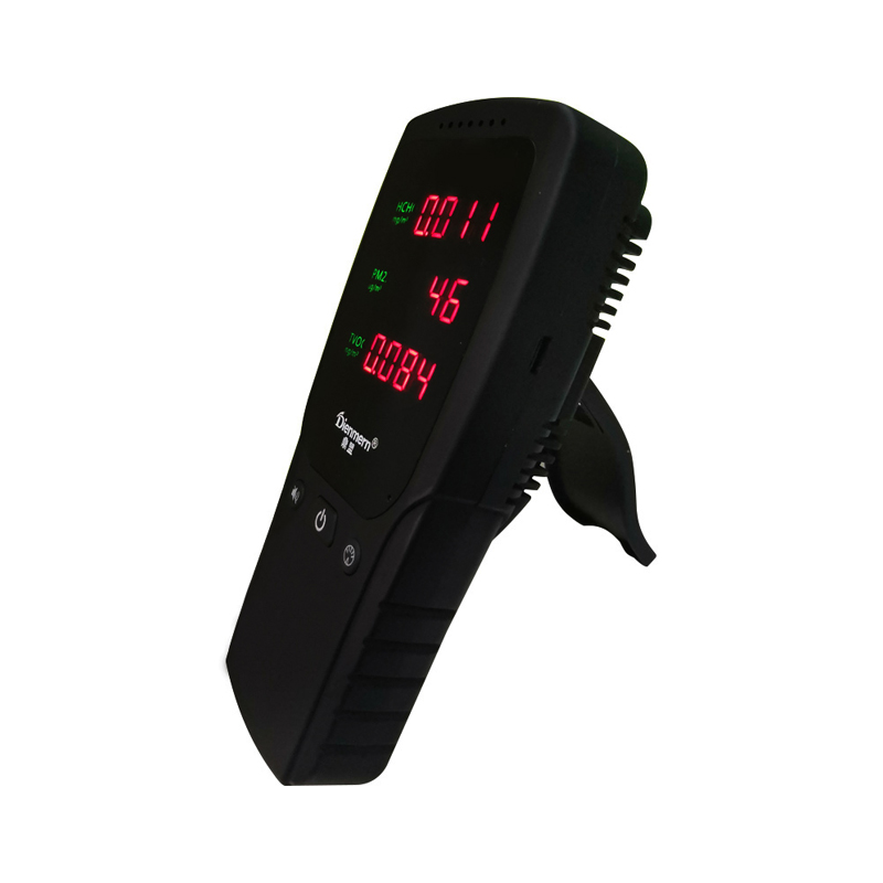 PM2.5 HCHO TVOC Luchtdetector Monitor