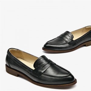 Echte lederen schoenen van vrouwen