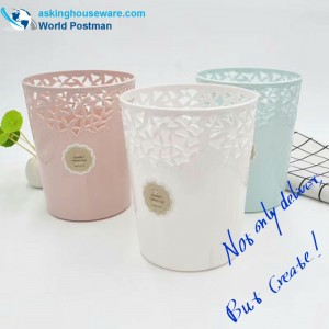 Holle plastic prullenbak