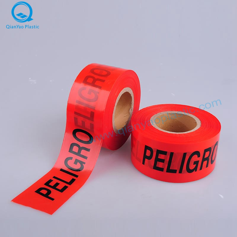 Rood GEVAAR Tape, rood GEVAAR GA NIET IN Barrière tape, rood PRELIGRO Barricade Tape
